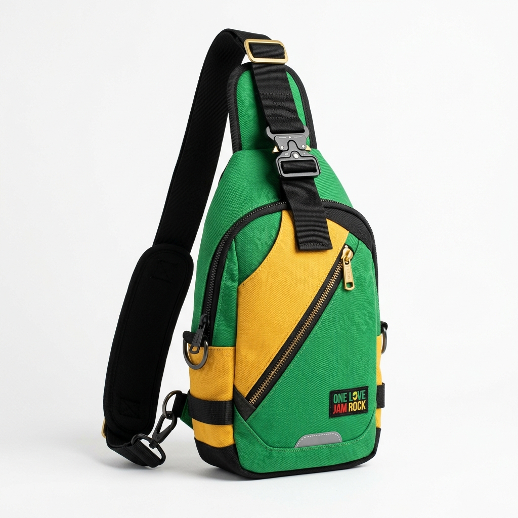 Jamaican Crossbody Bag — Jamaica Travel Gift & Diaspora Style