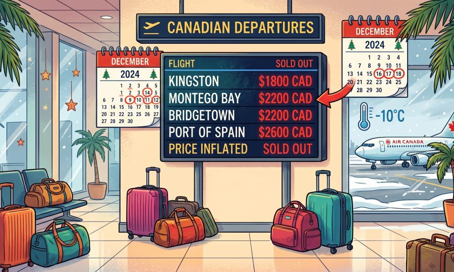 How Canada’s Airline Duopoly is Grounding Caribbean Holiday Plans