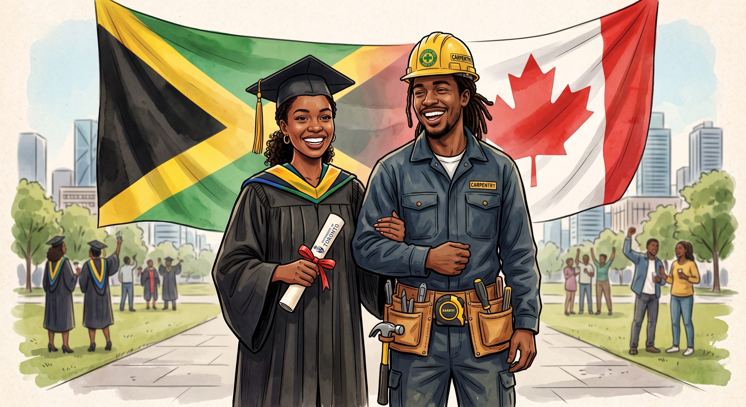 The Trade versus Degree Argument for the Jamaican Diaspora in Canada