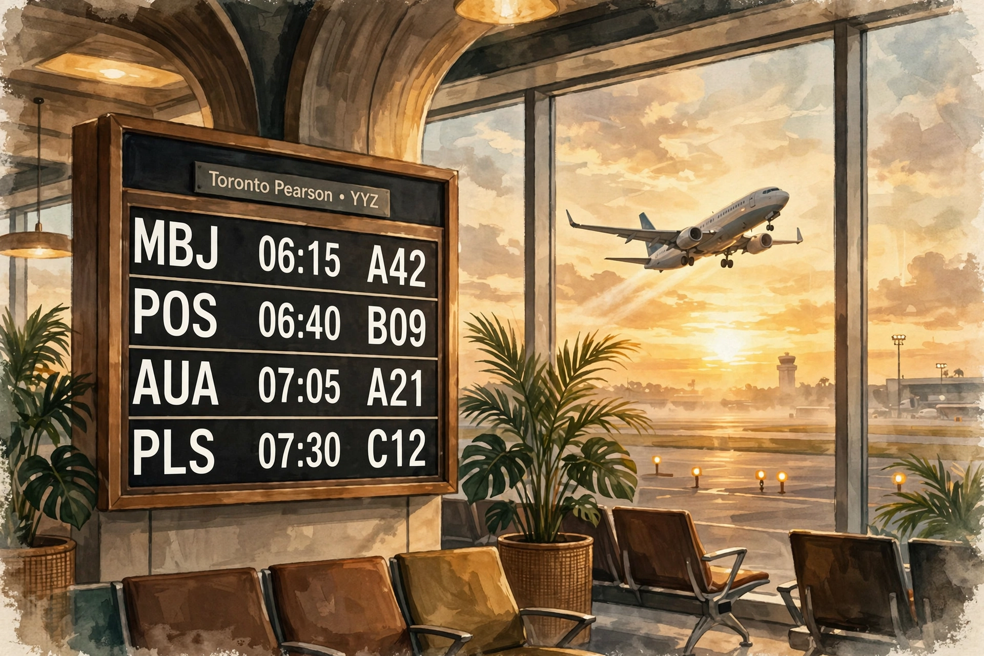 Toronto to the Caribbean This Winter: Every New Direct Flight, Plus the One Big Cut